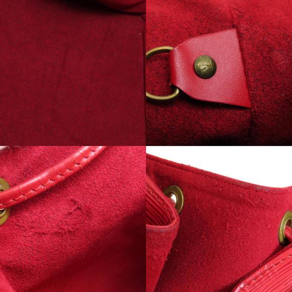 LOUIS VUITTON Red Leather Shoulder Bag - Picture 6 of 11